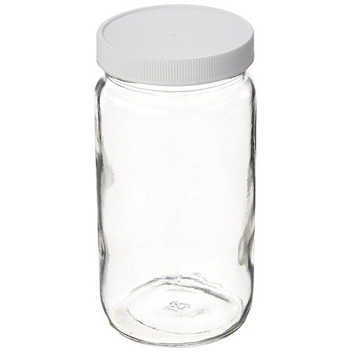 D0096-16 | JG Finneran 500 ml (16 oz) Clear Tall Straight Sided